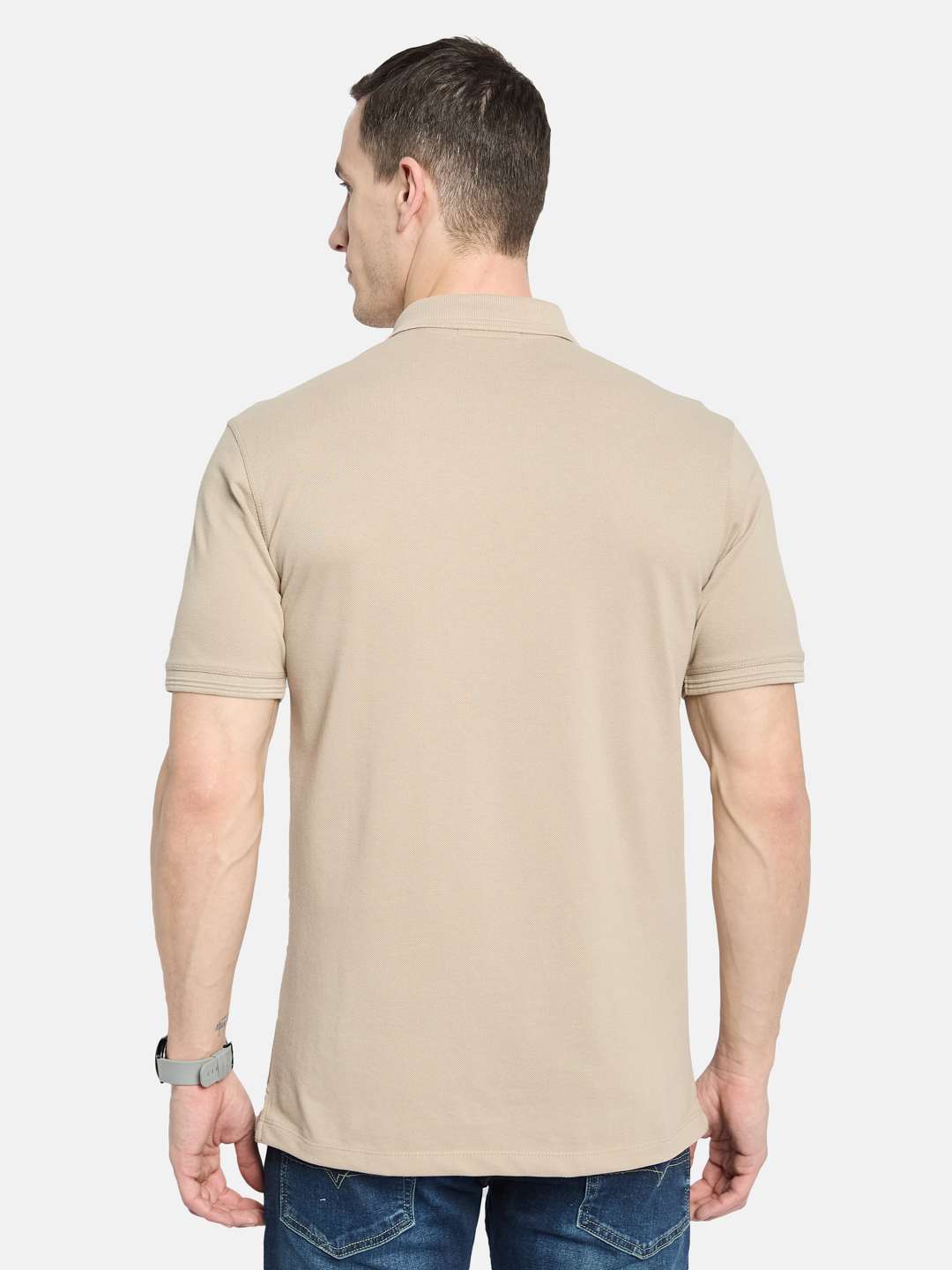Octave Men Polo Collar T-shirt