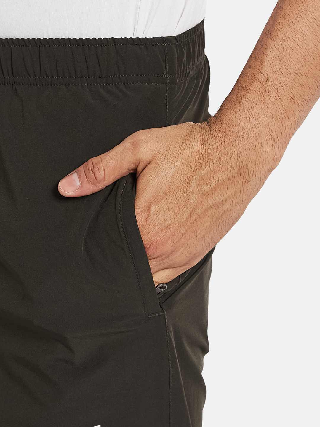 Octave Men Cotton Regular Fit Mid-Rise Track Pants