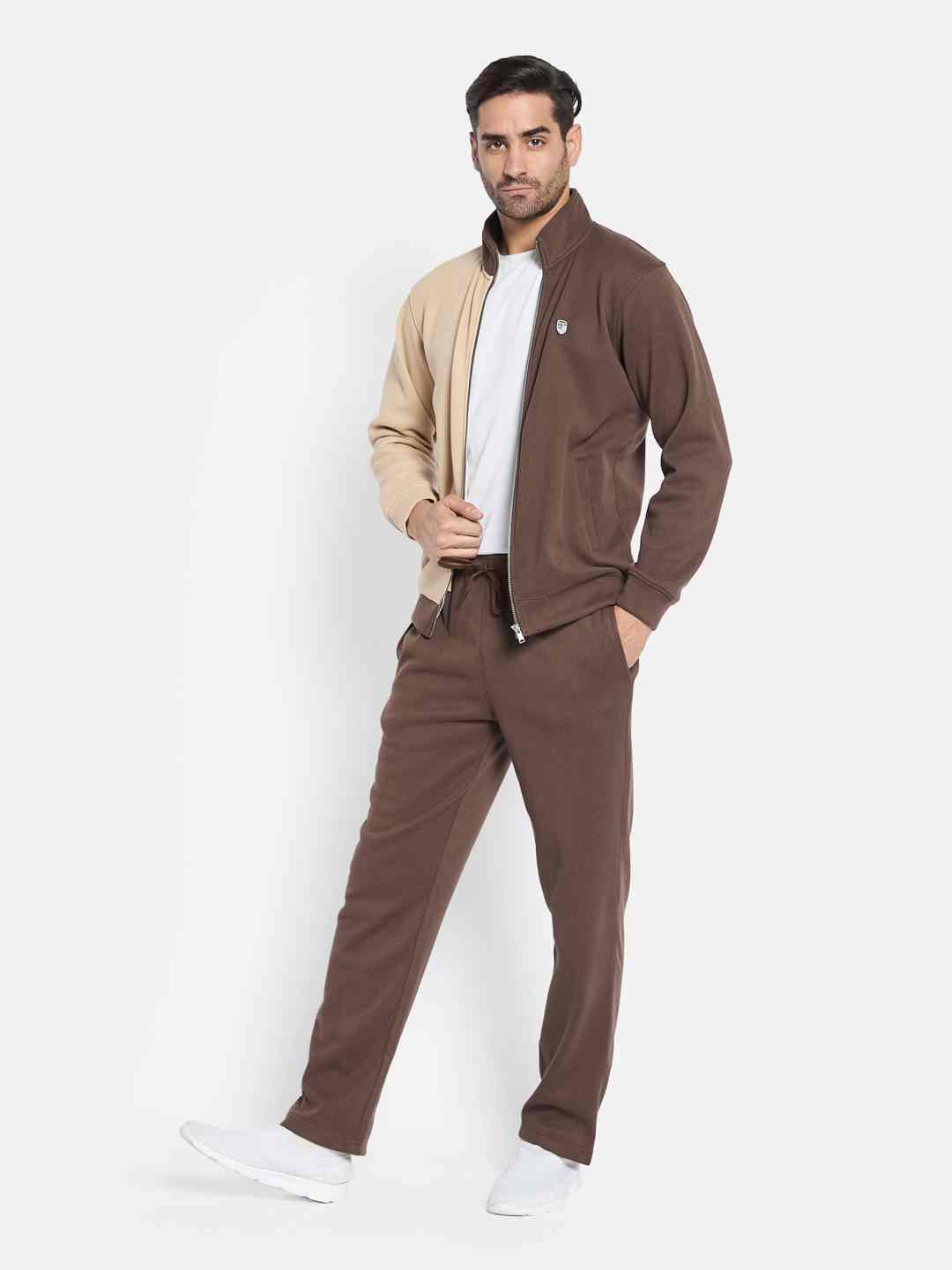 Octave Men Colourblocked Mid Rise Tracksuit