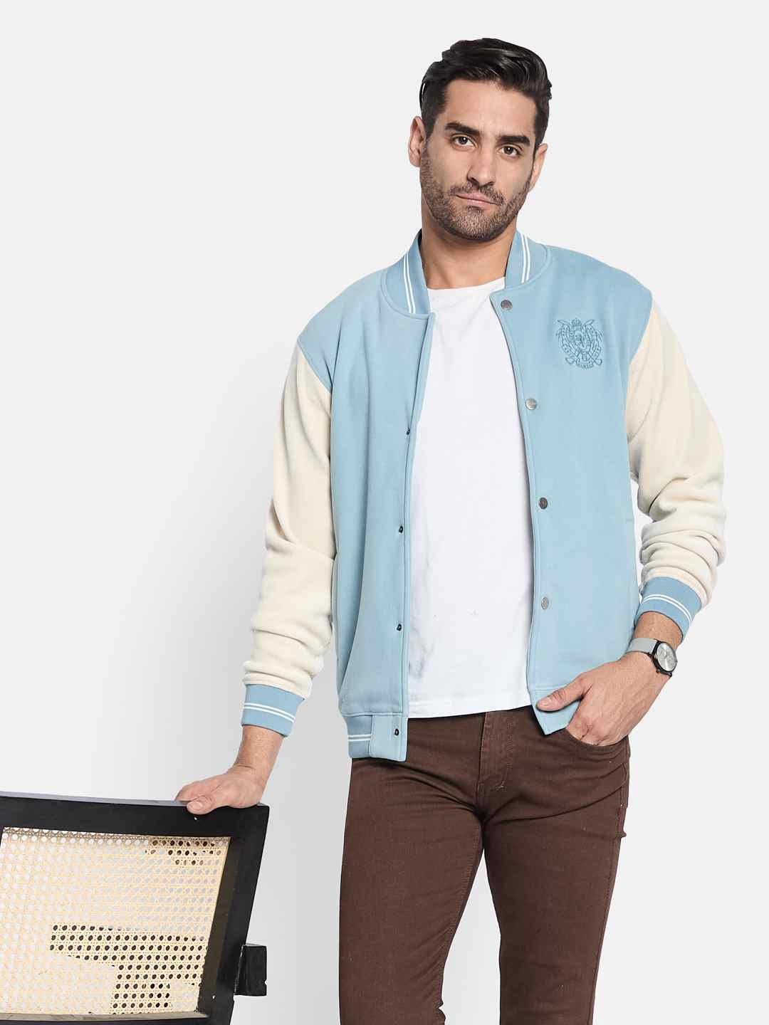 Octave Men Front-Open Sweatshirt