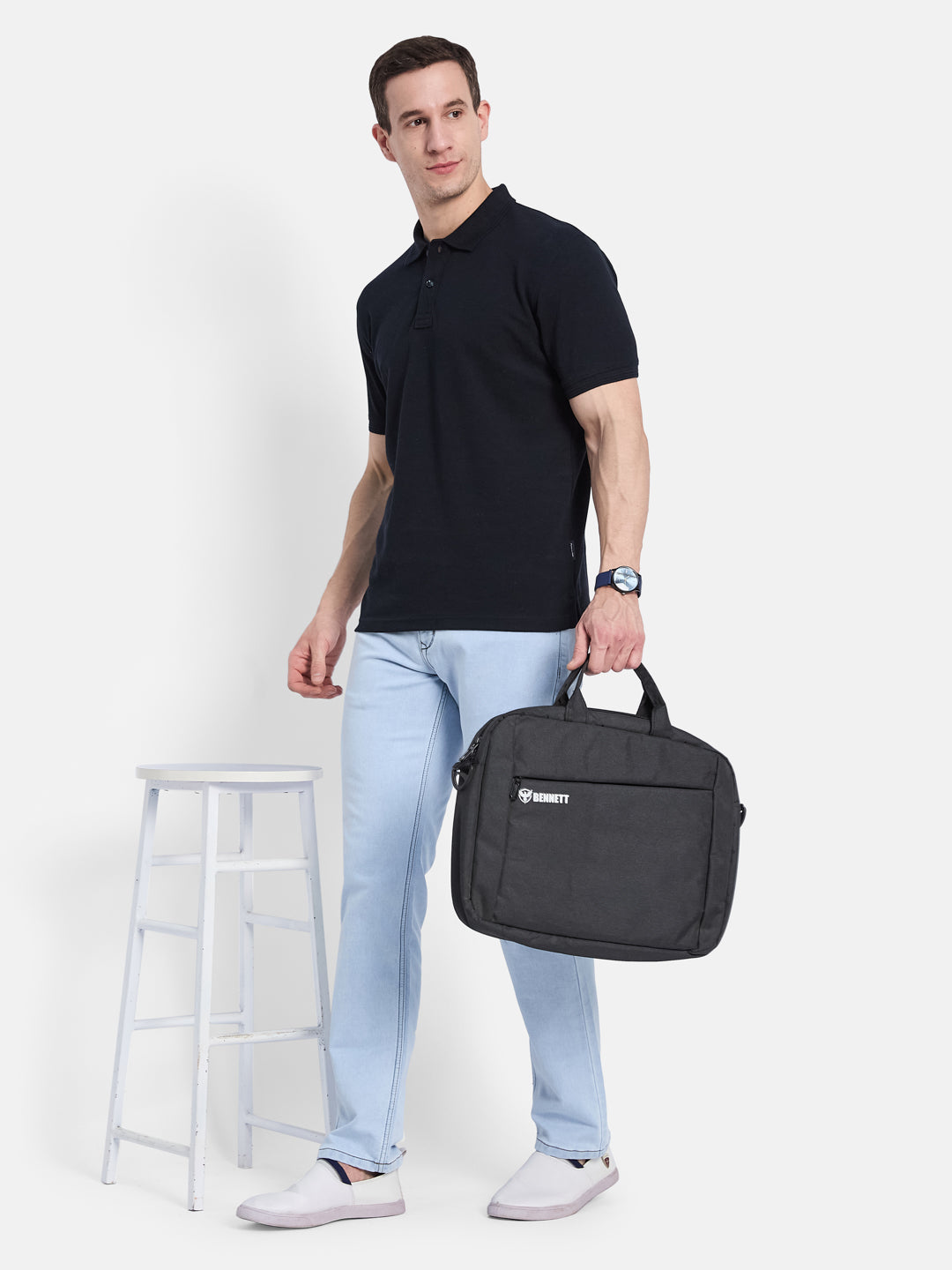Octave Men Polo Collar T-shirt