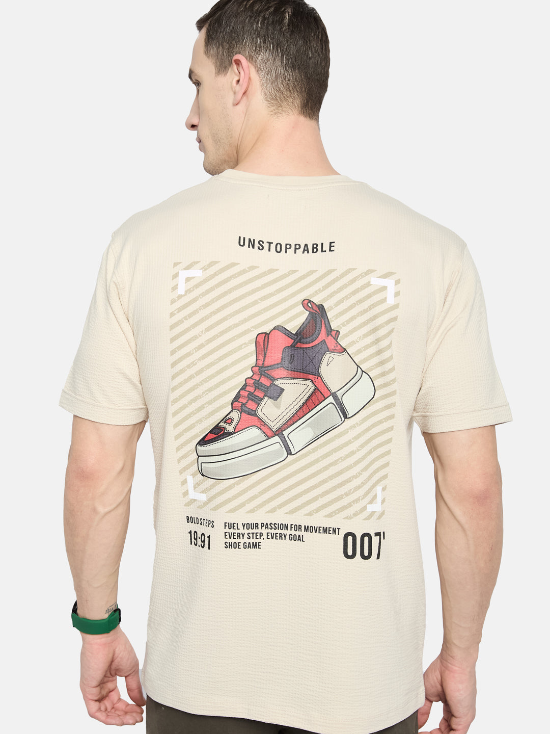 Octave Men Printed T-shirt