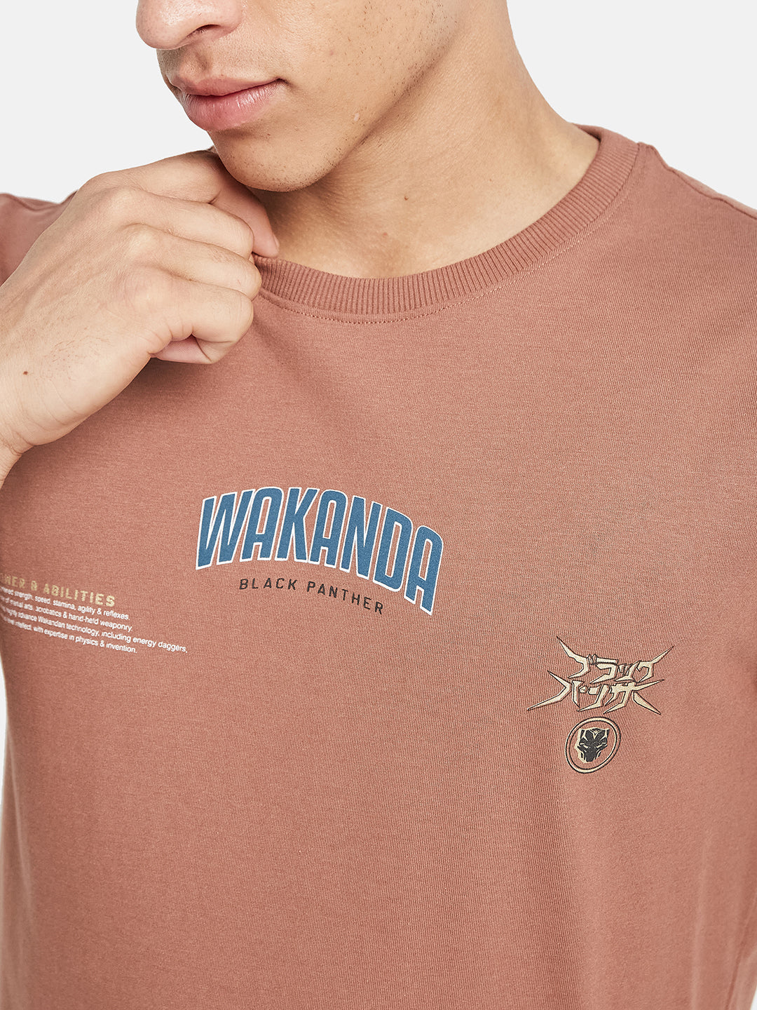 Octave Men Printed T-shirt