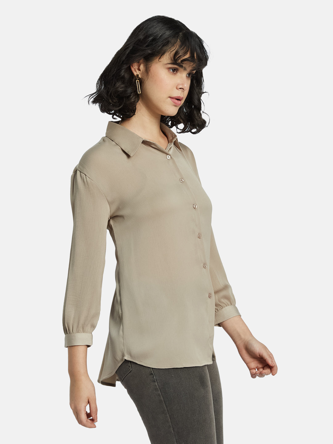 METTLE Women Opaque Casual Shirt