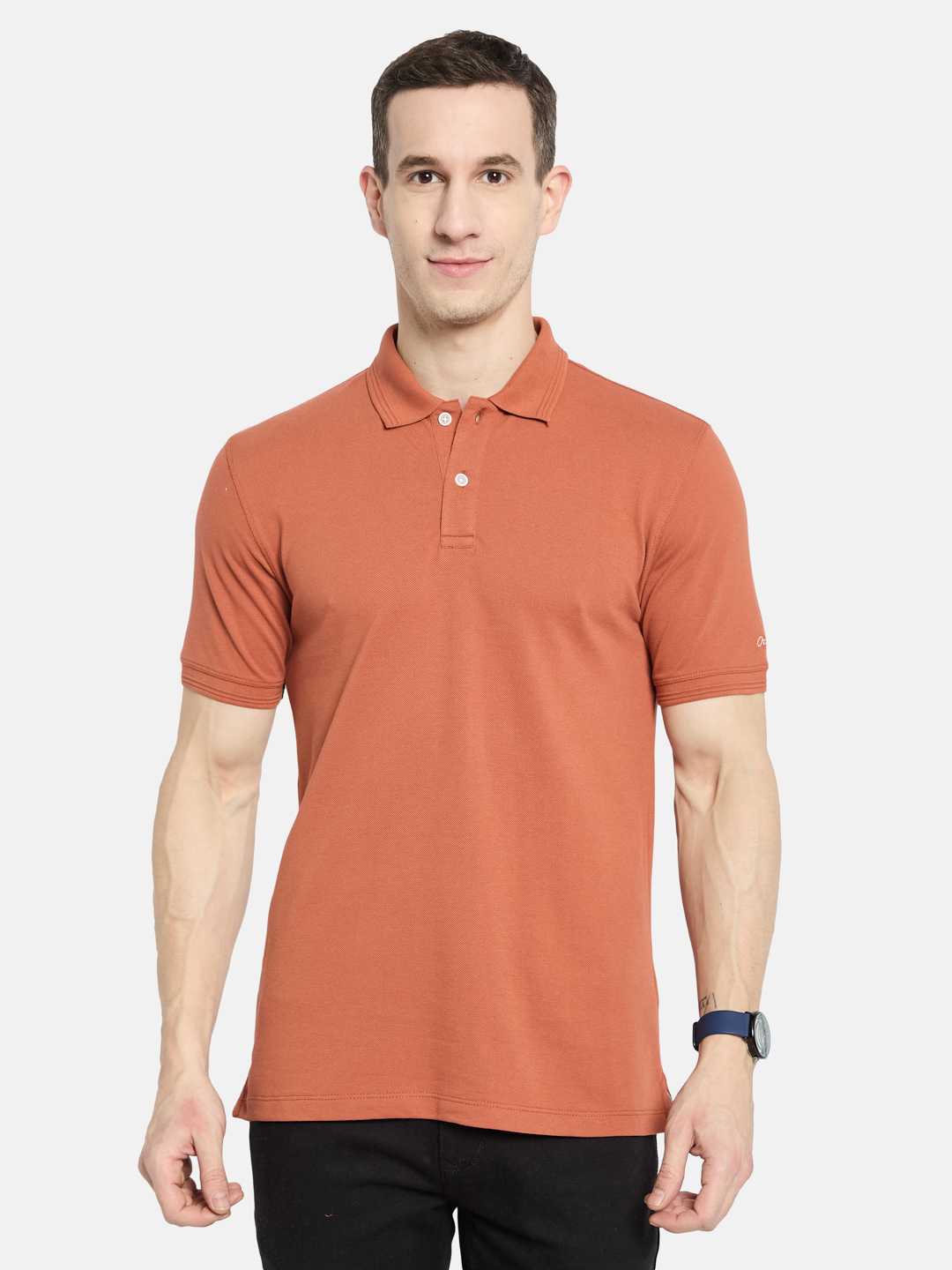 Octave Men Polo Collar T-shirt