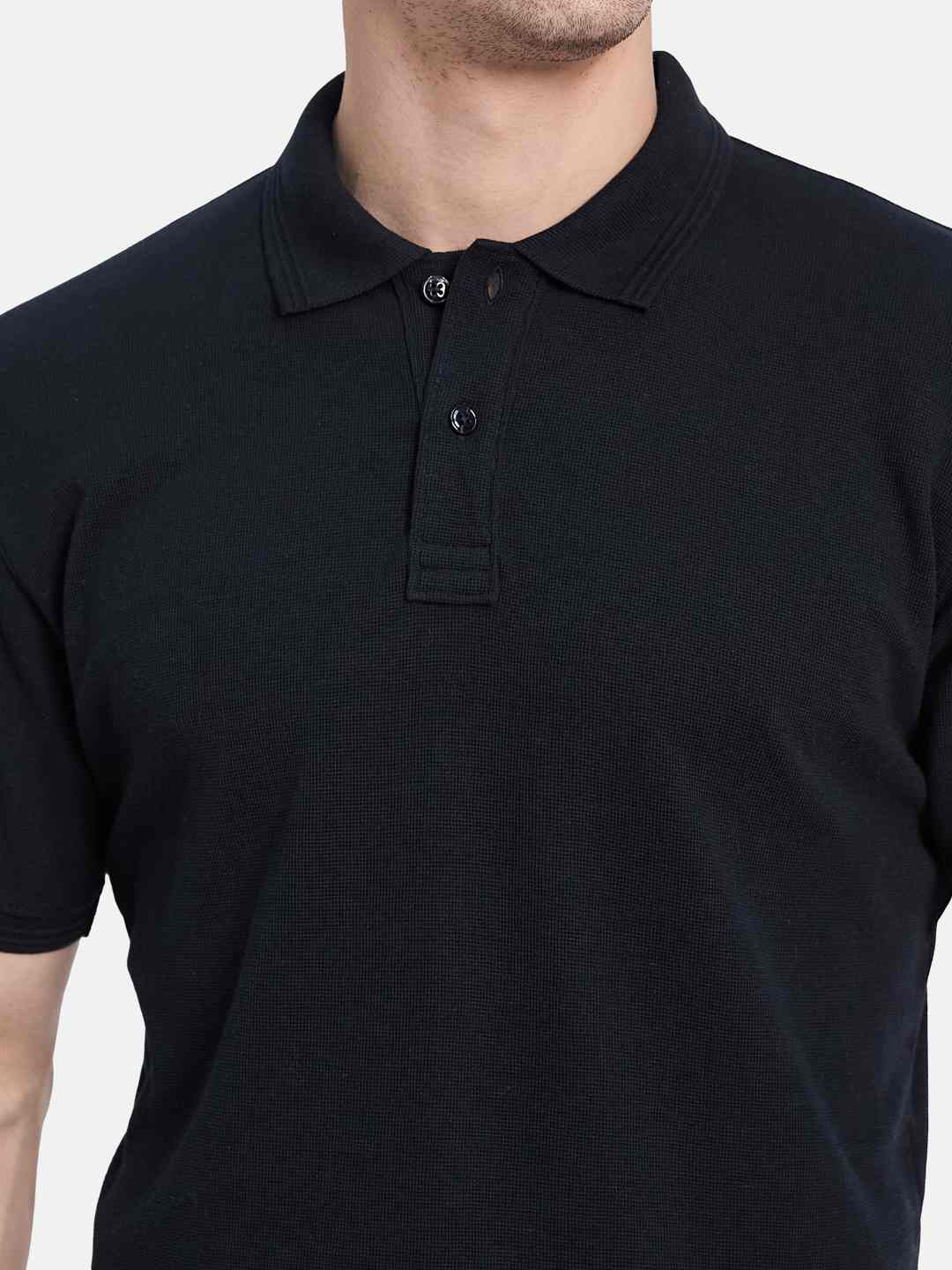 Octave Men Polo Collar T-shirt