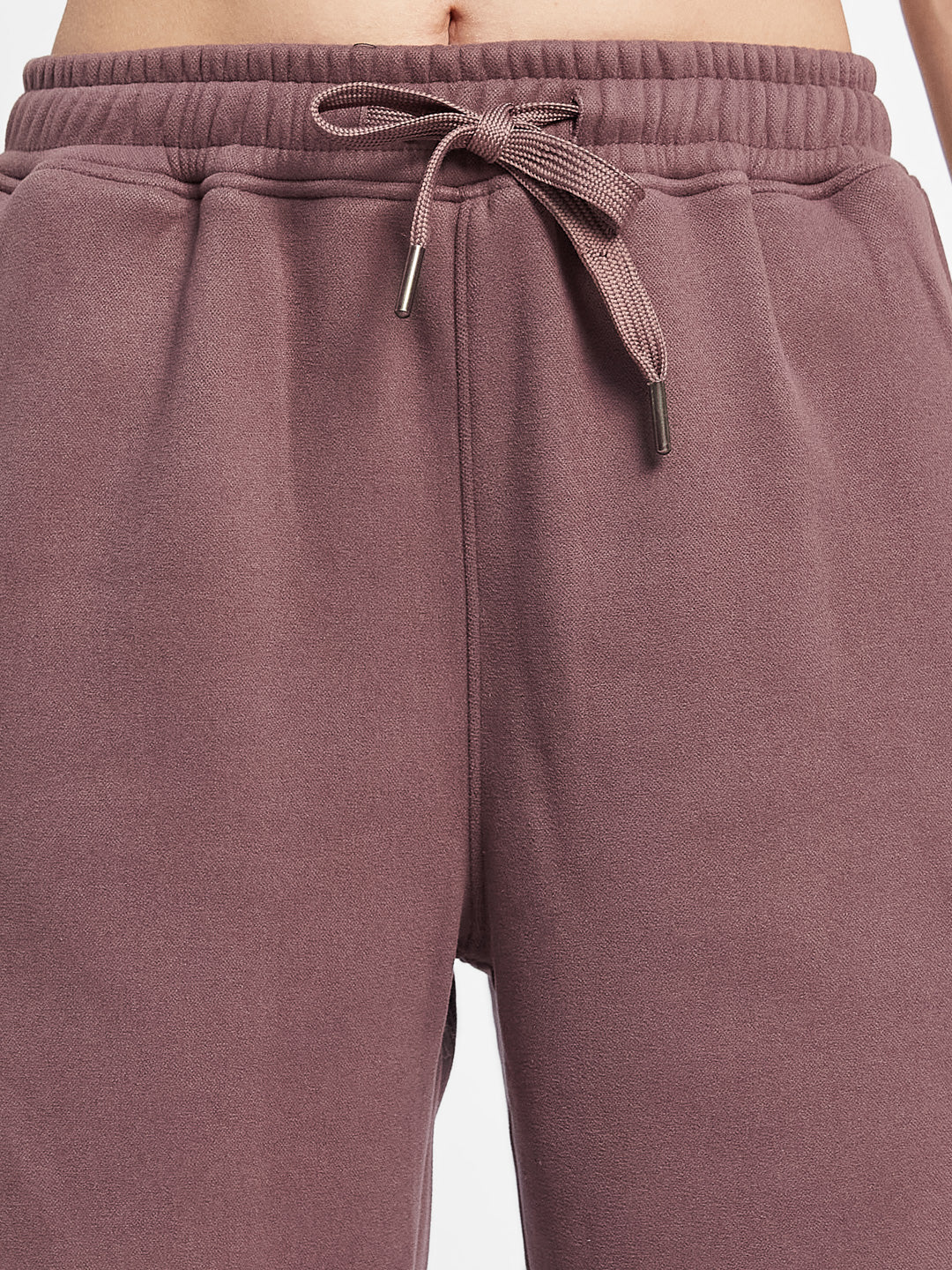 METTLE Women Cotton Mid Rise Track Pants