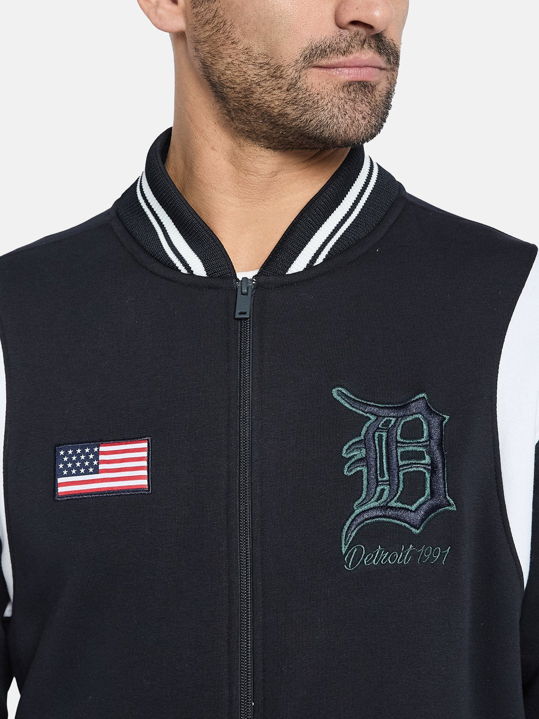 Octave Men Front-Open Sweatshirt