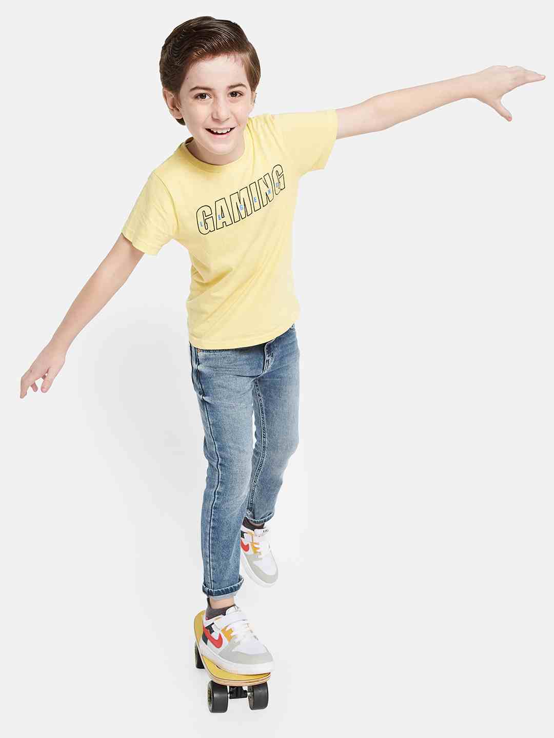 Octave Boys Clean Look Heavy Fade Stretchable Jeans