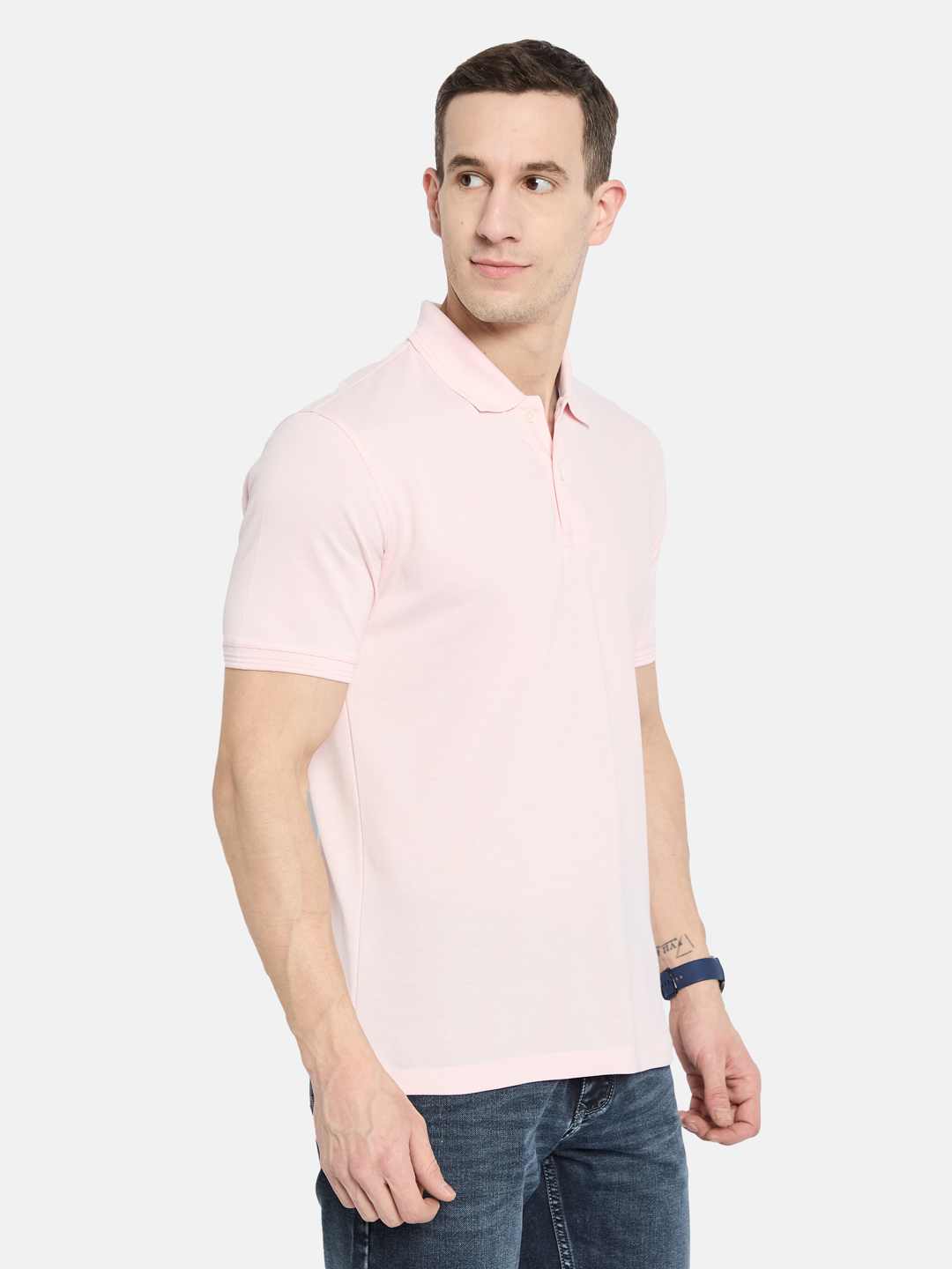 Octave Men Polo Collar T-shirt