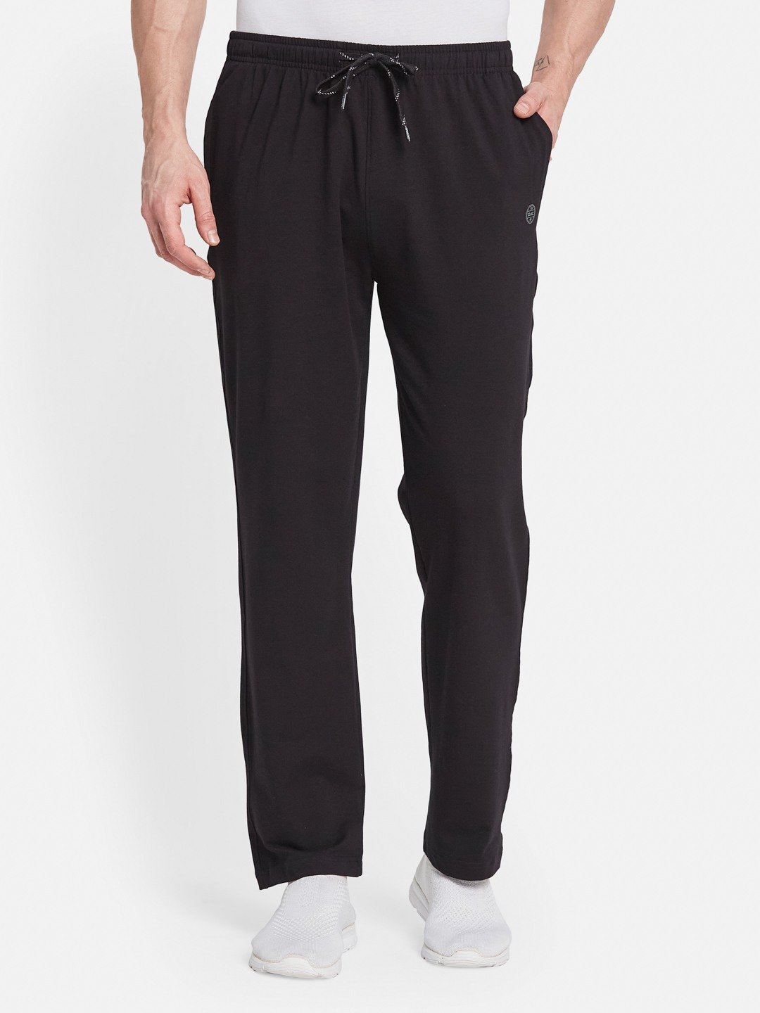 Octave Men Cotton Mid Rise Track Pants