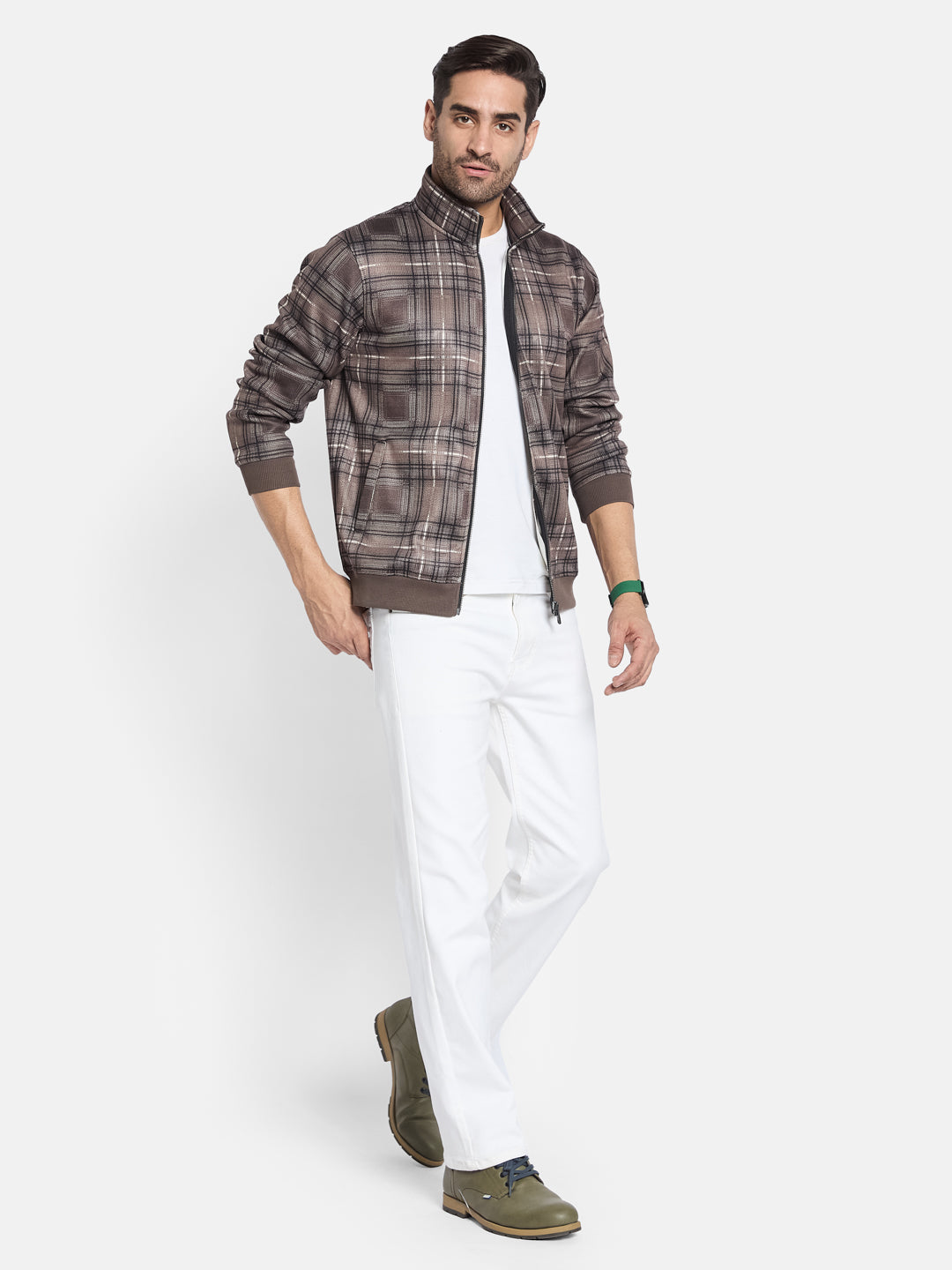 Octave Men Colourblocked Sweatshirt