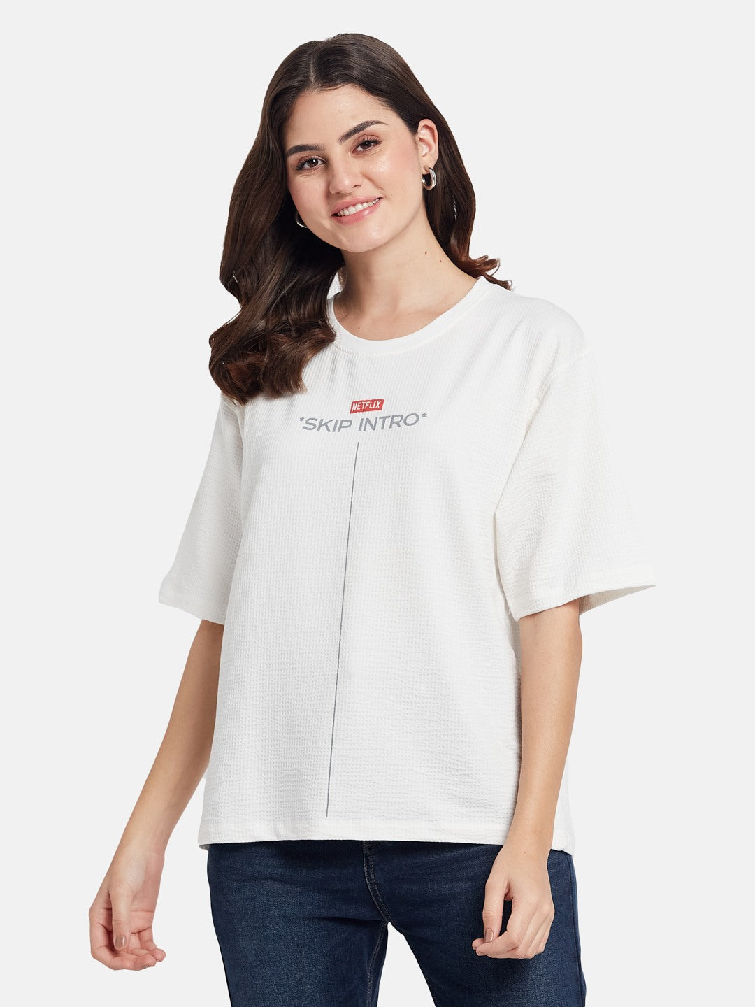 METTLE Women Printed T-shirt