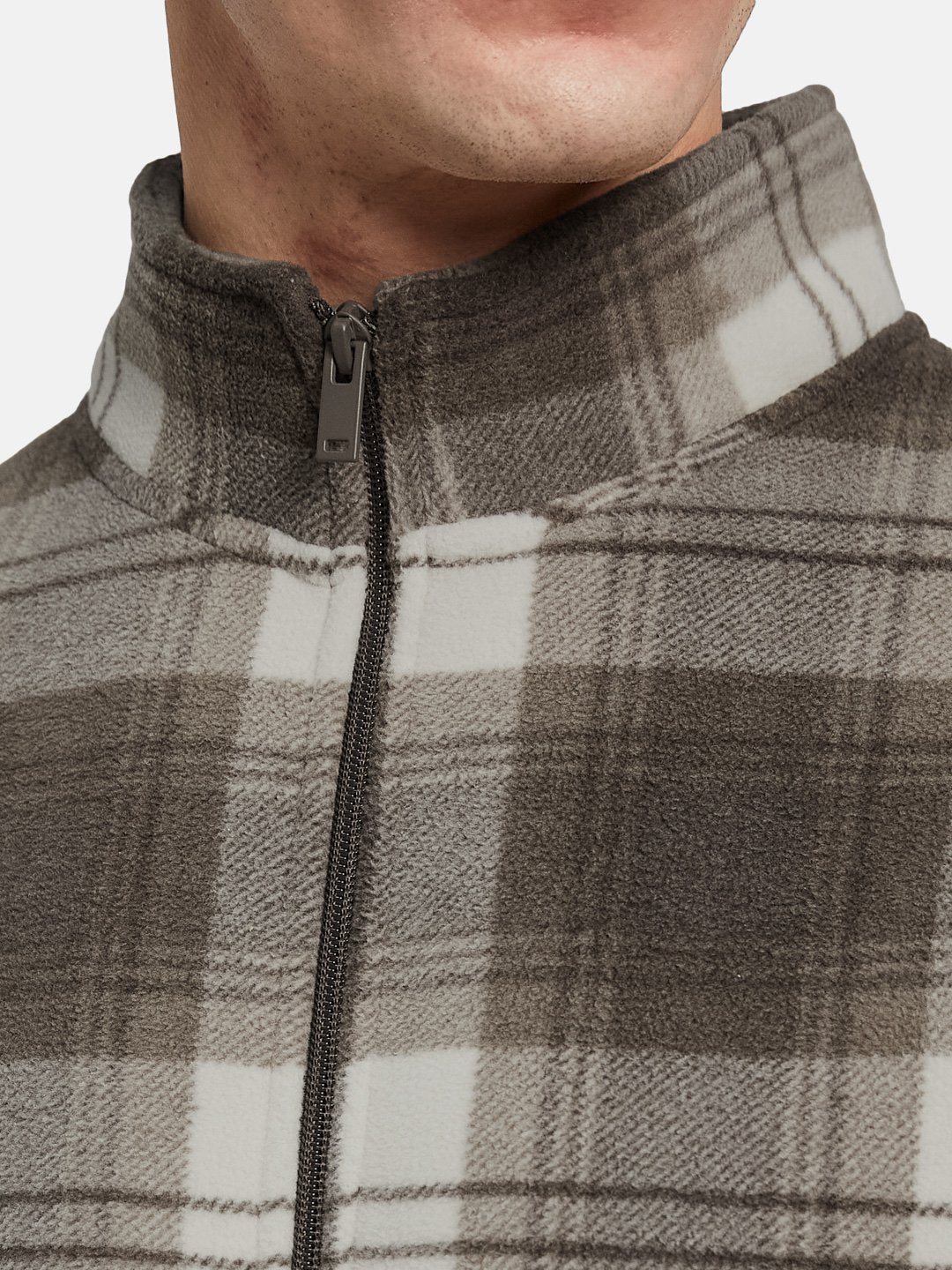 Octave Men Checked Sweatshirt