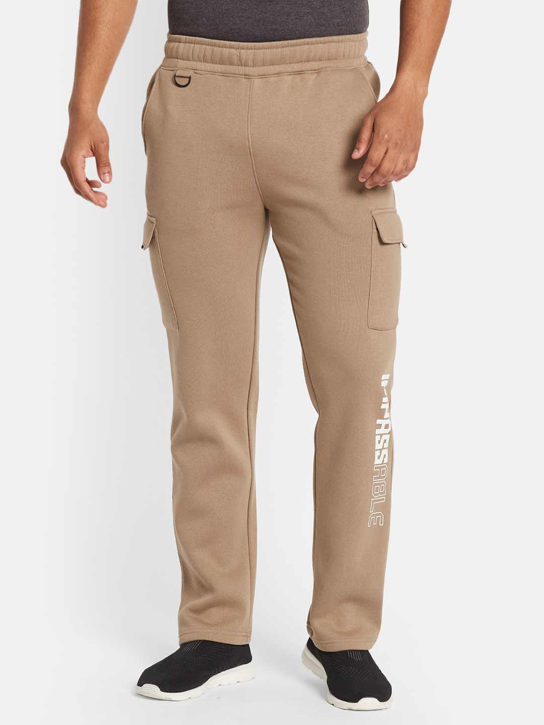 Octave Men Mid Rise Slip On Track Pants