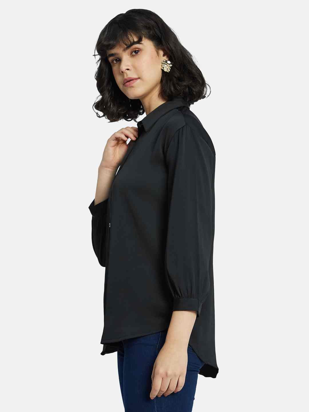 METTLE Women Opaque Casual Shirt