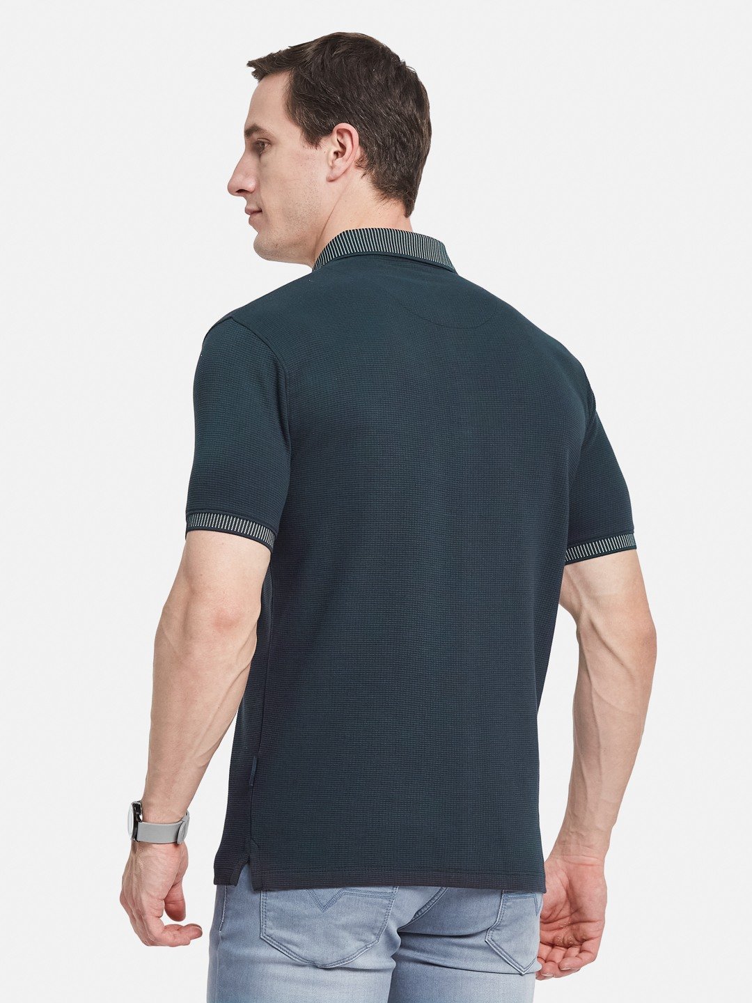 Octave Men Polo Collar T-shirt