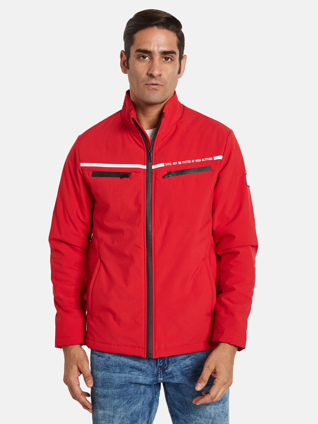 METTLE Men Colourblocked Jacket
