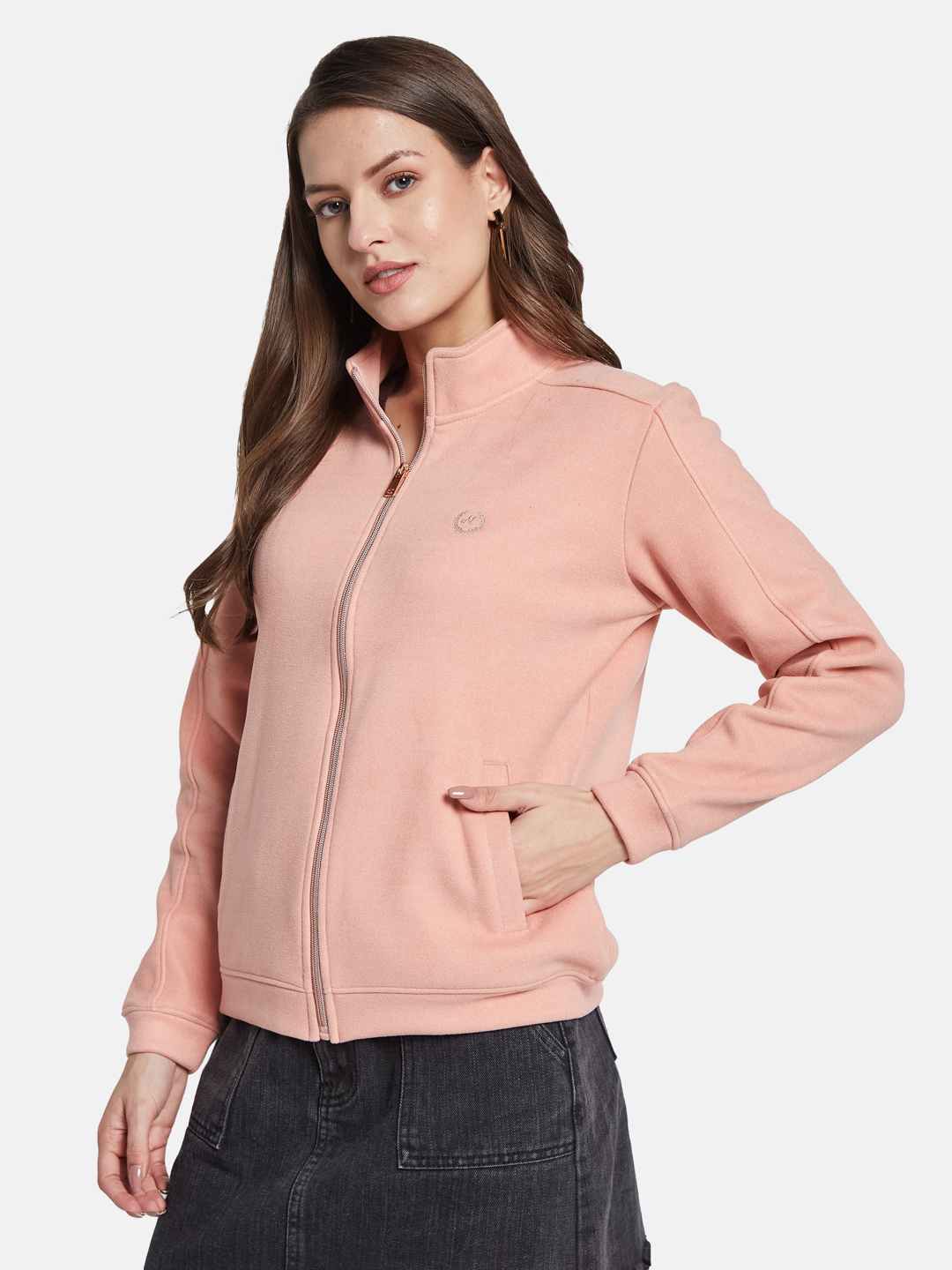 METTLE Women Front-Open Sweatshirt