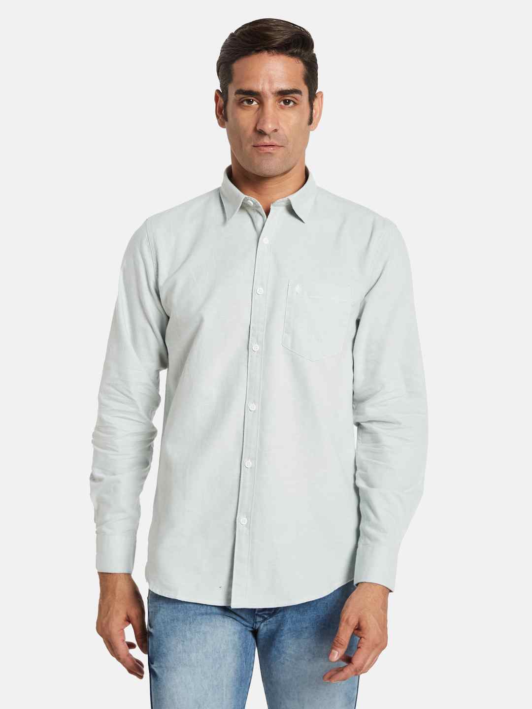 METTLE Men Opaque Casual Shirt