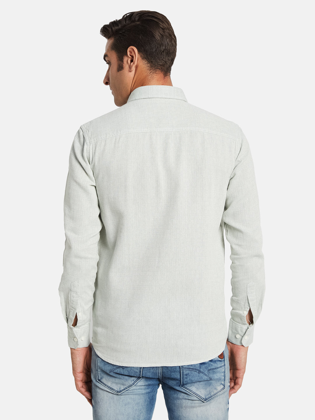 METTLE Men Opaque Casual Shirt