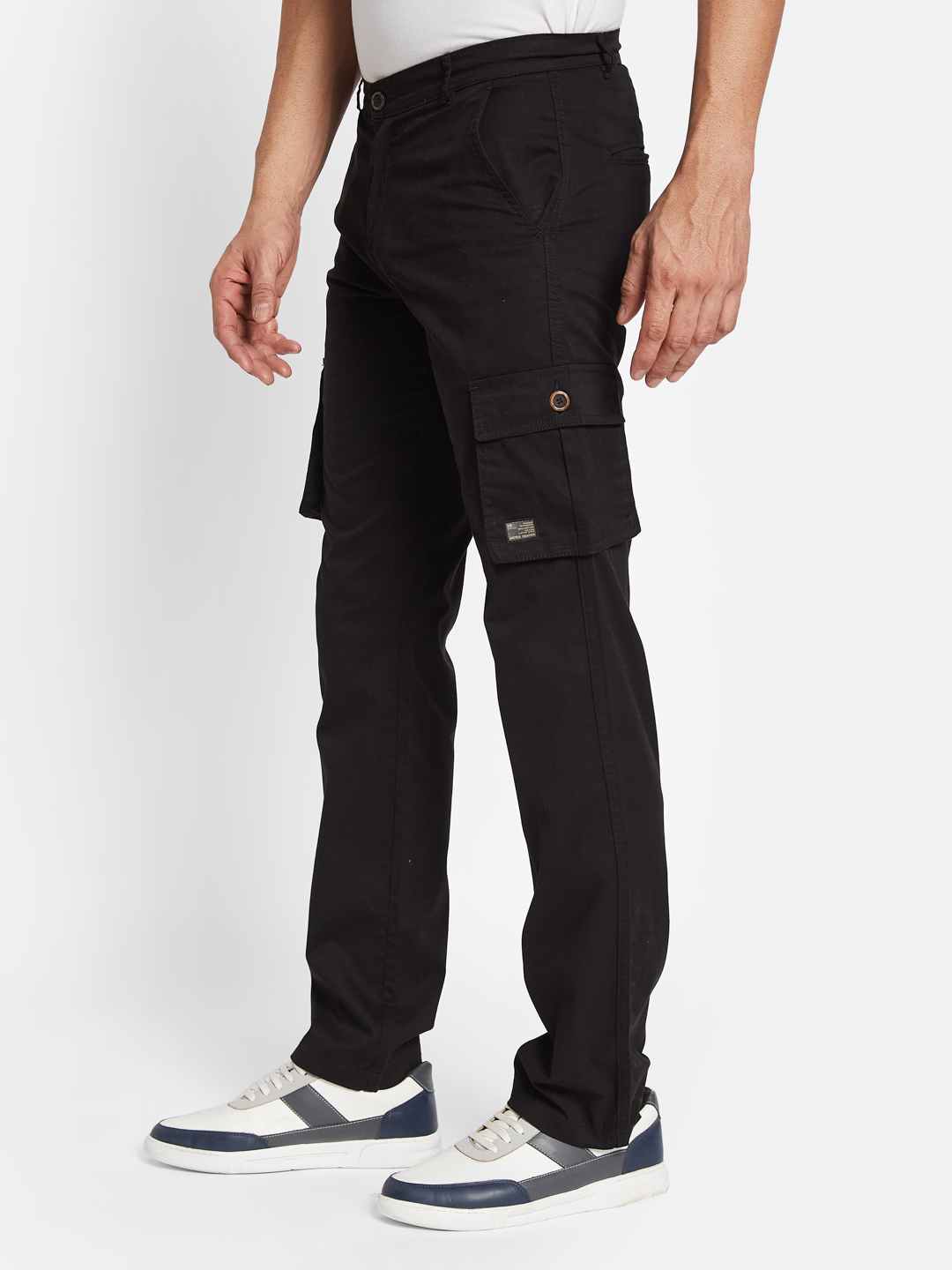 Octave Men Mid-Rise Regular Fit Chinos Trousers