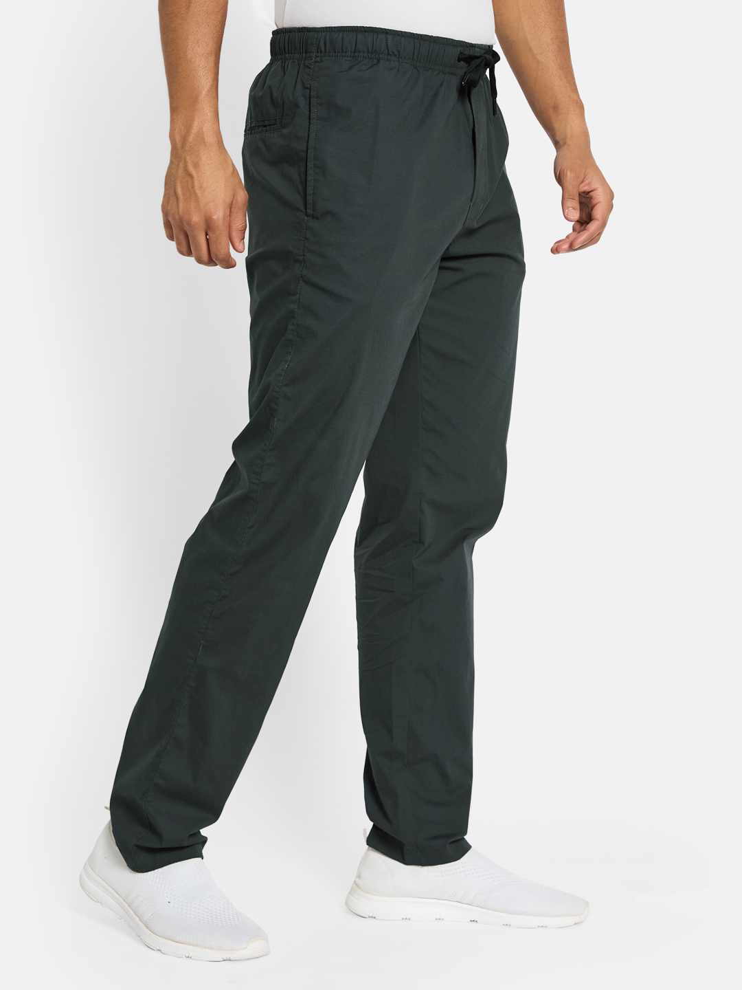 Octave Men Cotton Mid-Rise Track Pants
