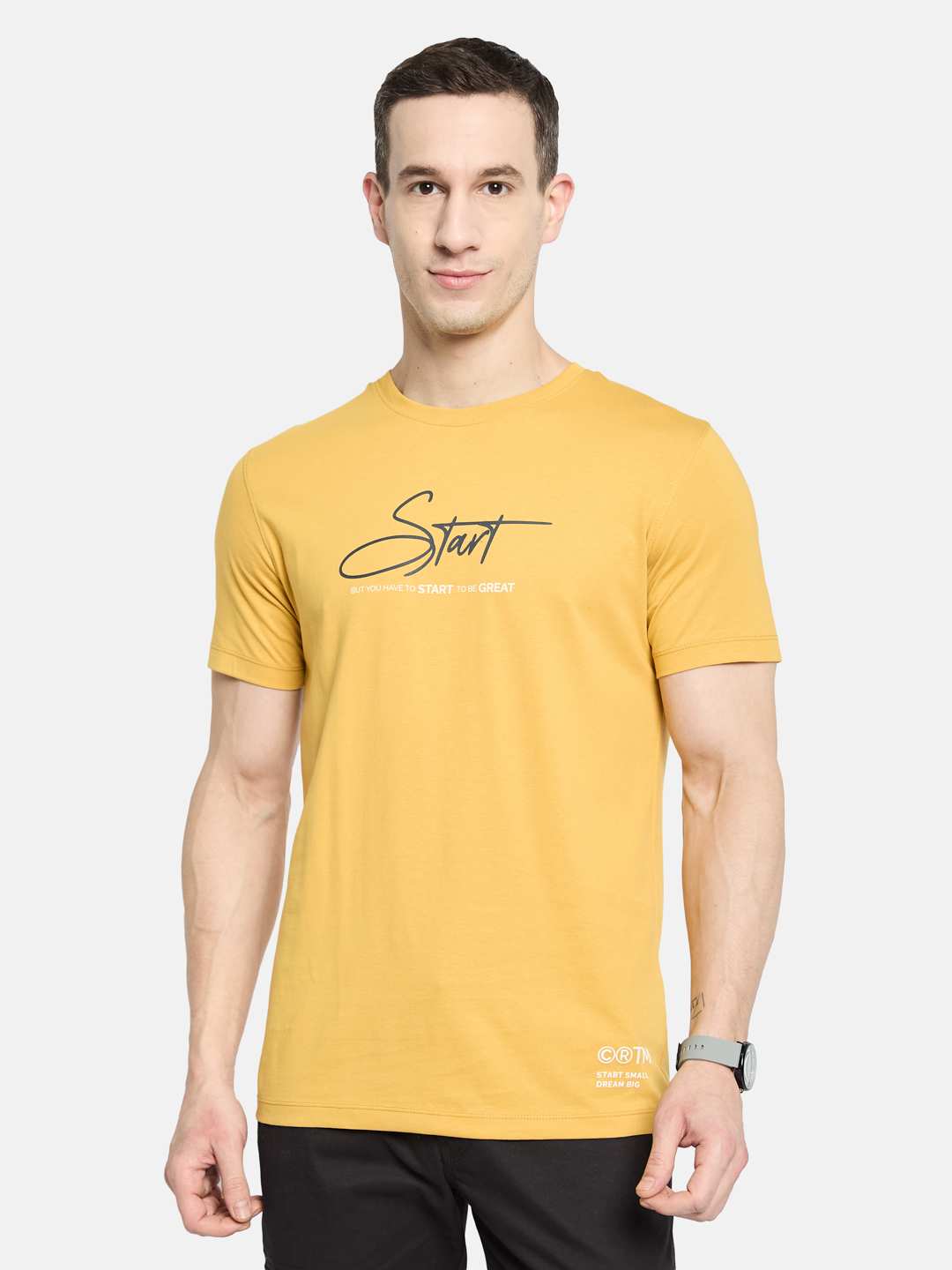 Octave Men Printed T-shirt