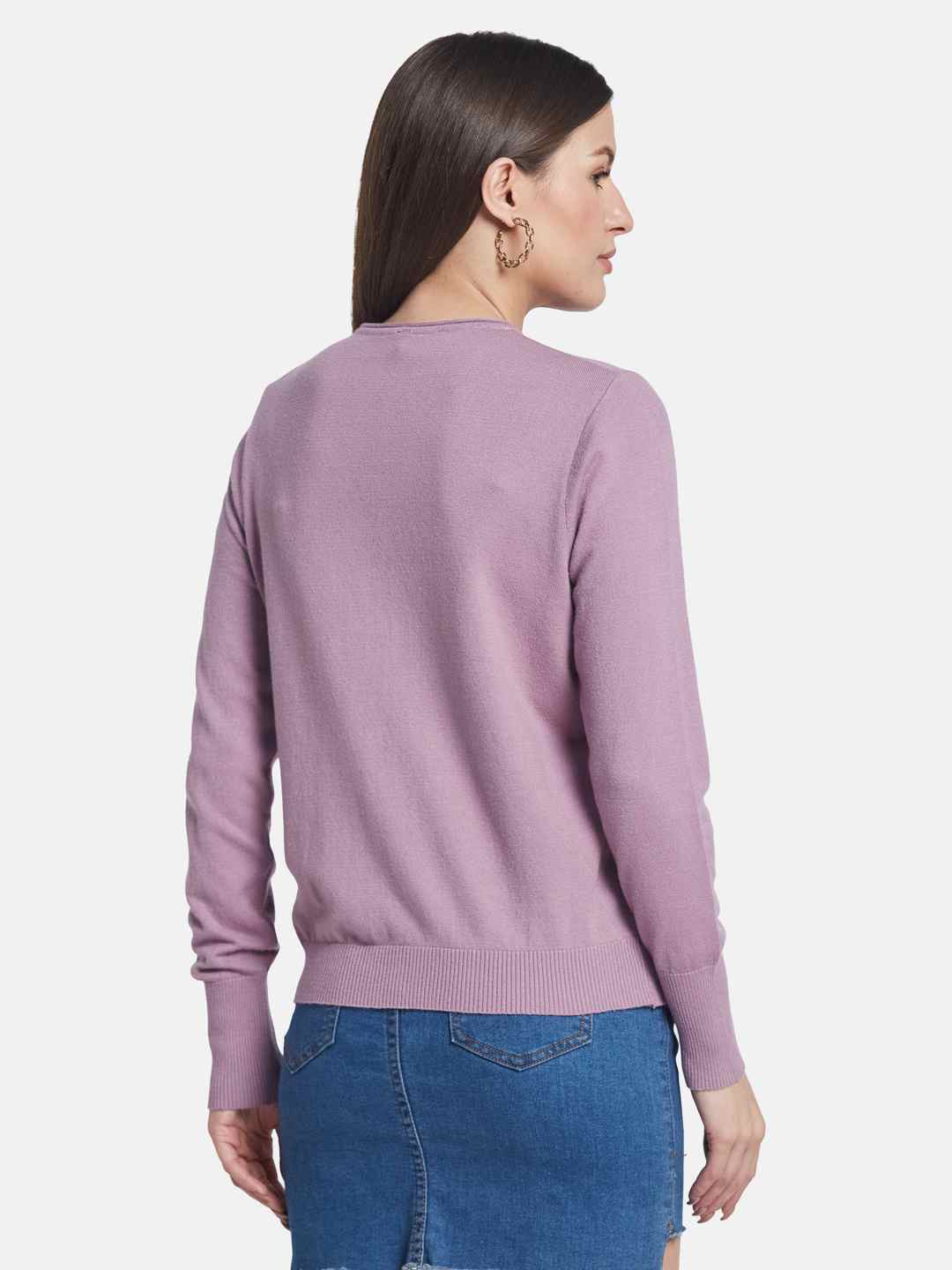 METTLE Women Chevron Pullover