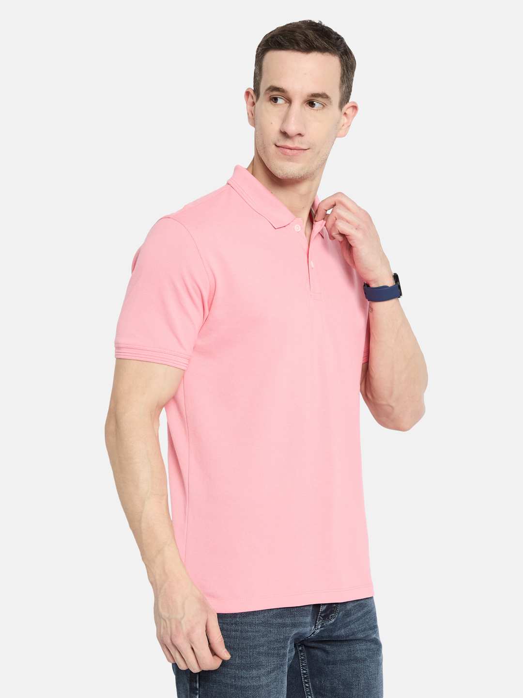 Octave Men Polo Collar T-shirt