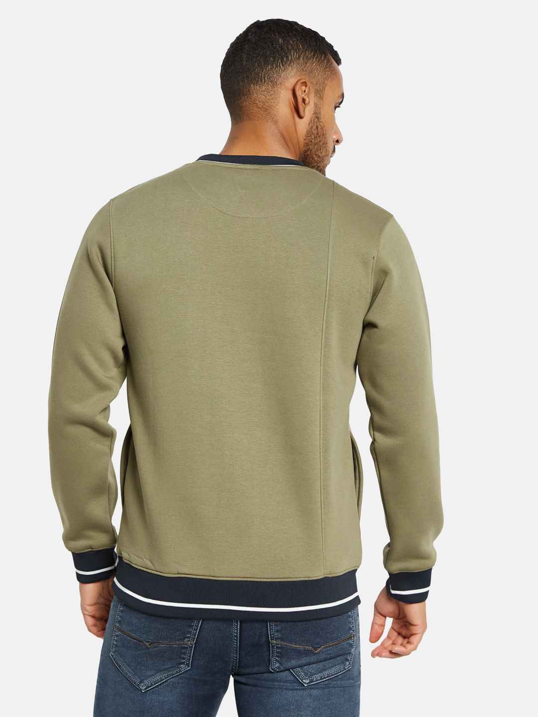 Octave Men Printed Sweatshirt