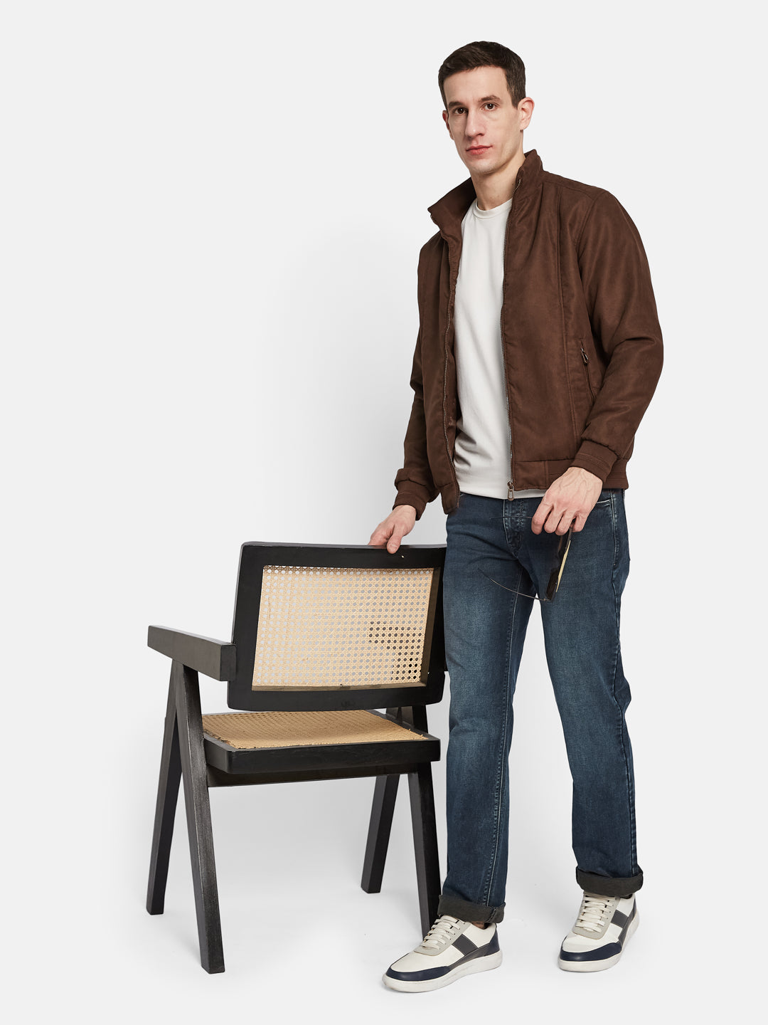 Octave Men Straight Fit Light Fade Stretchable Jeans