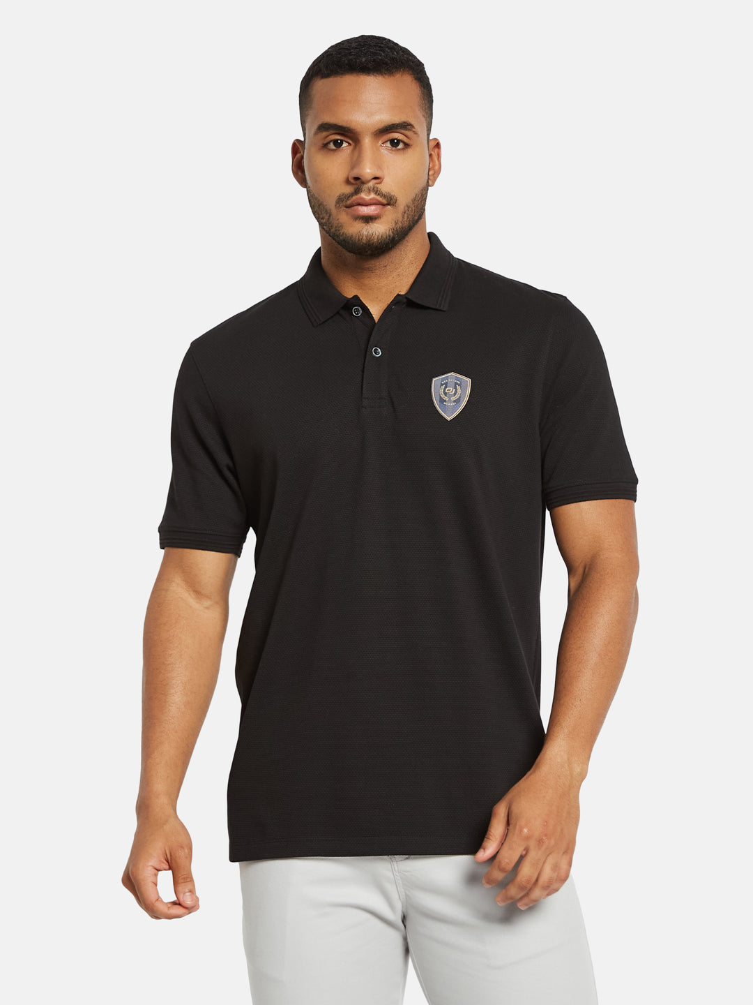 Octave Men Polo Collar T-shirt