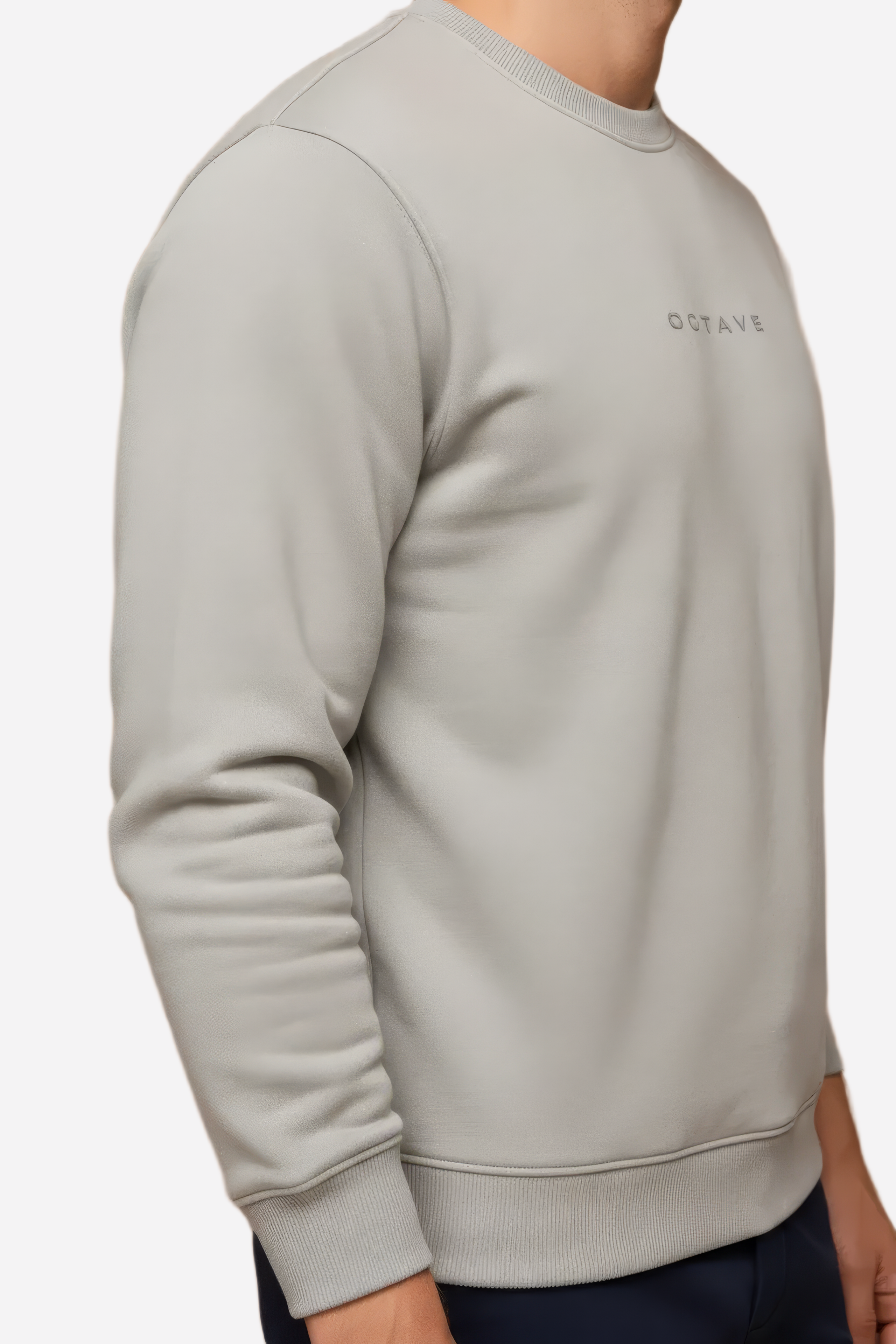 Men’s Premium Arona Crew Neck Cotton Fleece Sweatshirt