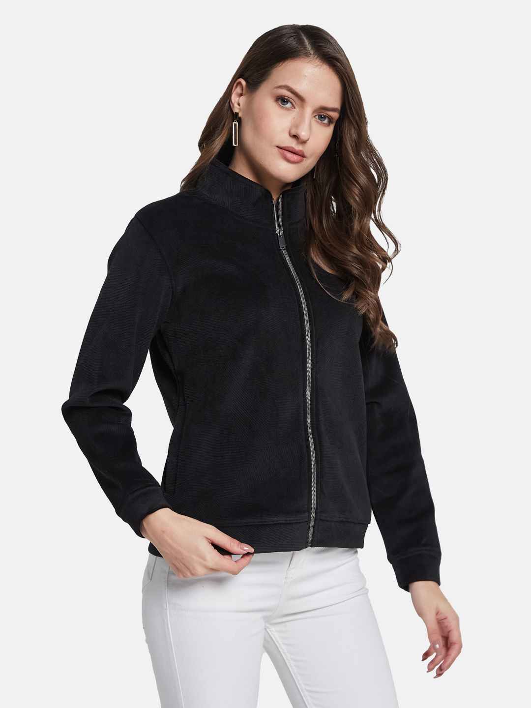 METTLE Women Front-Open aw24 Sweatshirt