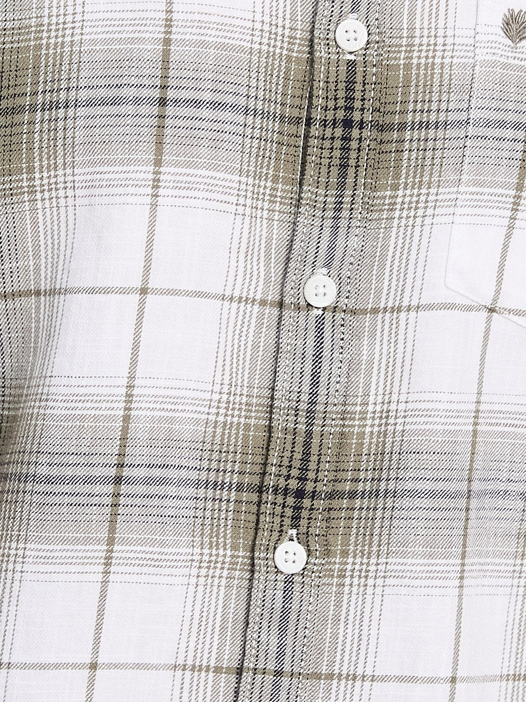 METTLE Men Opaque Checked Casual Shirt