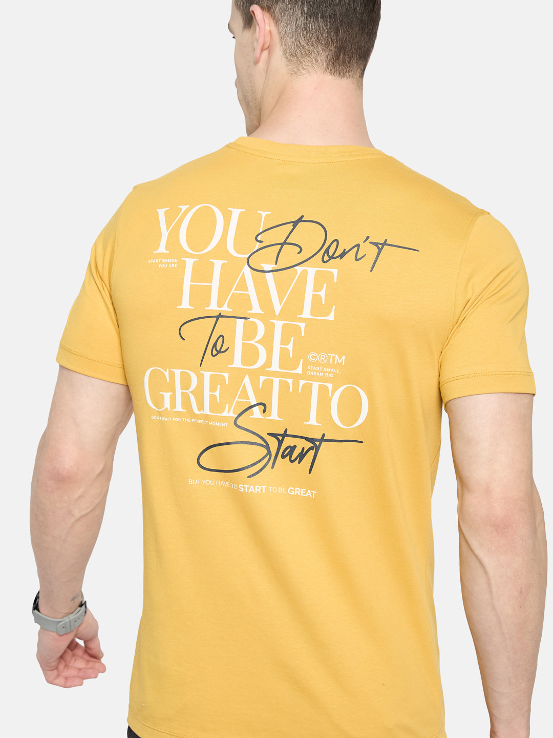 Octave Men Printed T-shirt