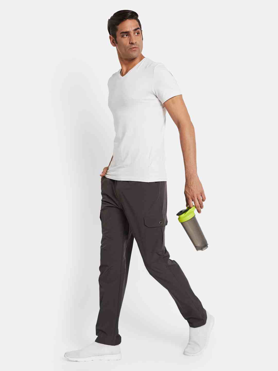 Octave Men Mid Rise Regular Fit Joggers