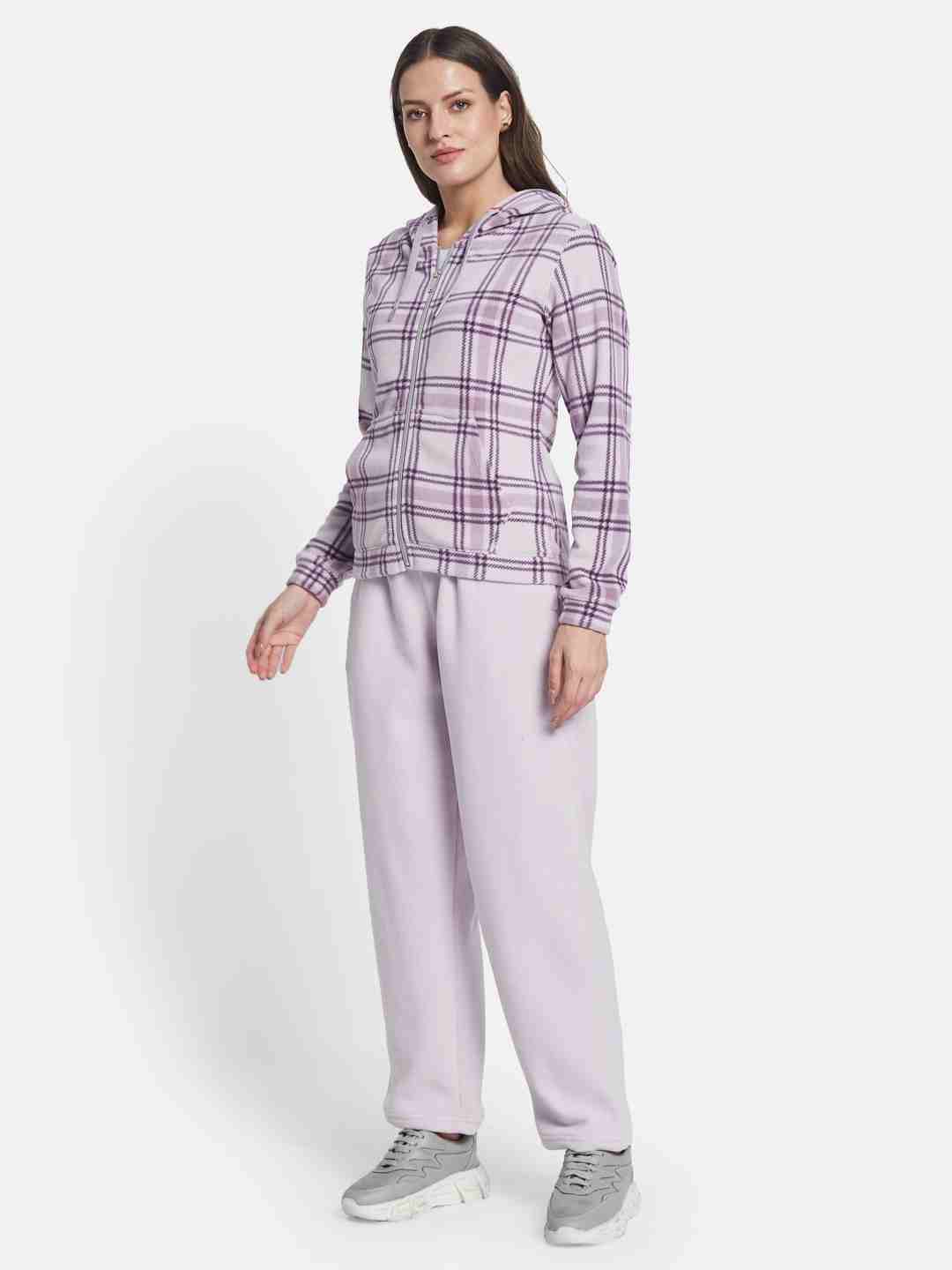 Mettle Women Checked Track Suits