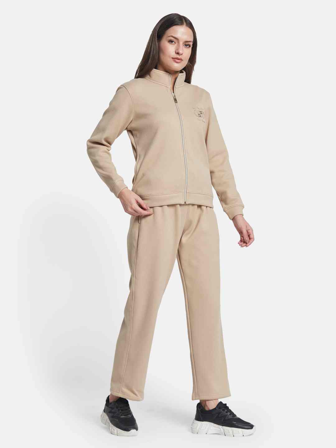 Mettle Women Solid track Suits
