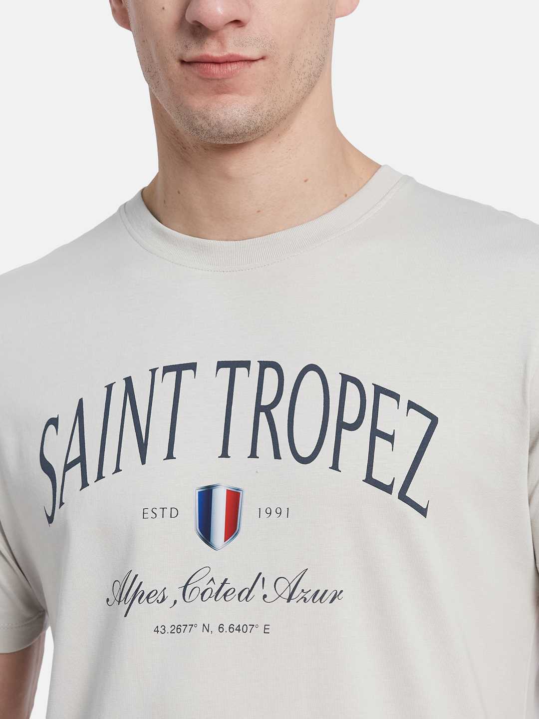 Octave Men Printed T-shirt