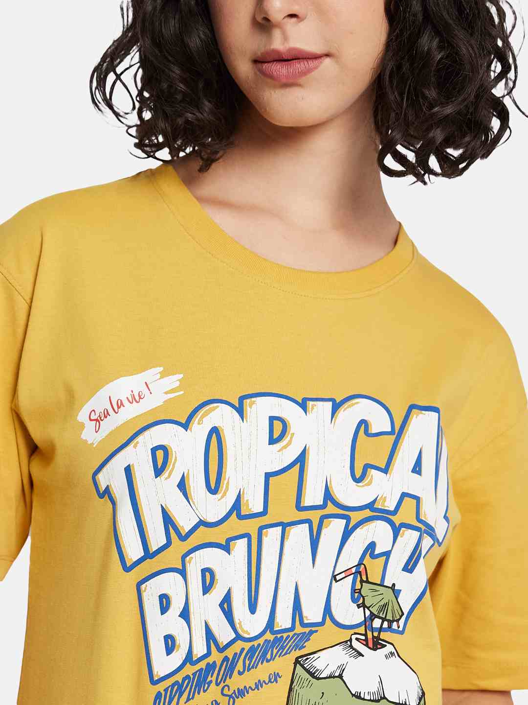 METTLE Women Printed T-shirt