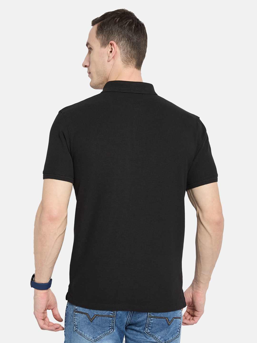 Octave Men Polo Collar T-shirt
