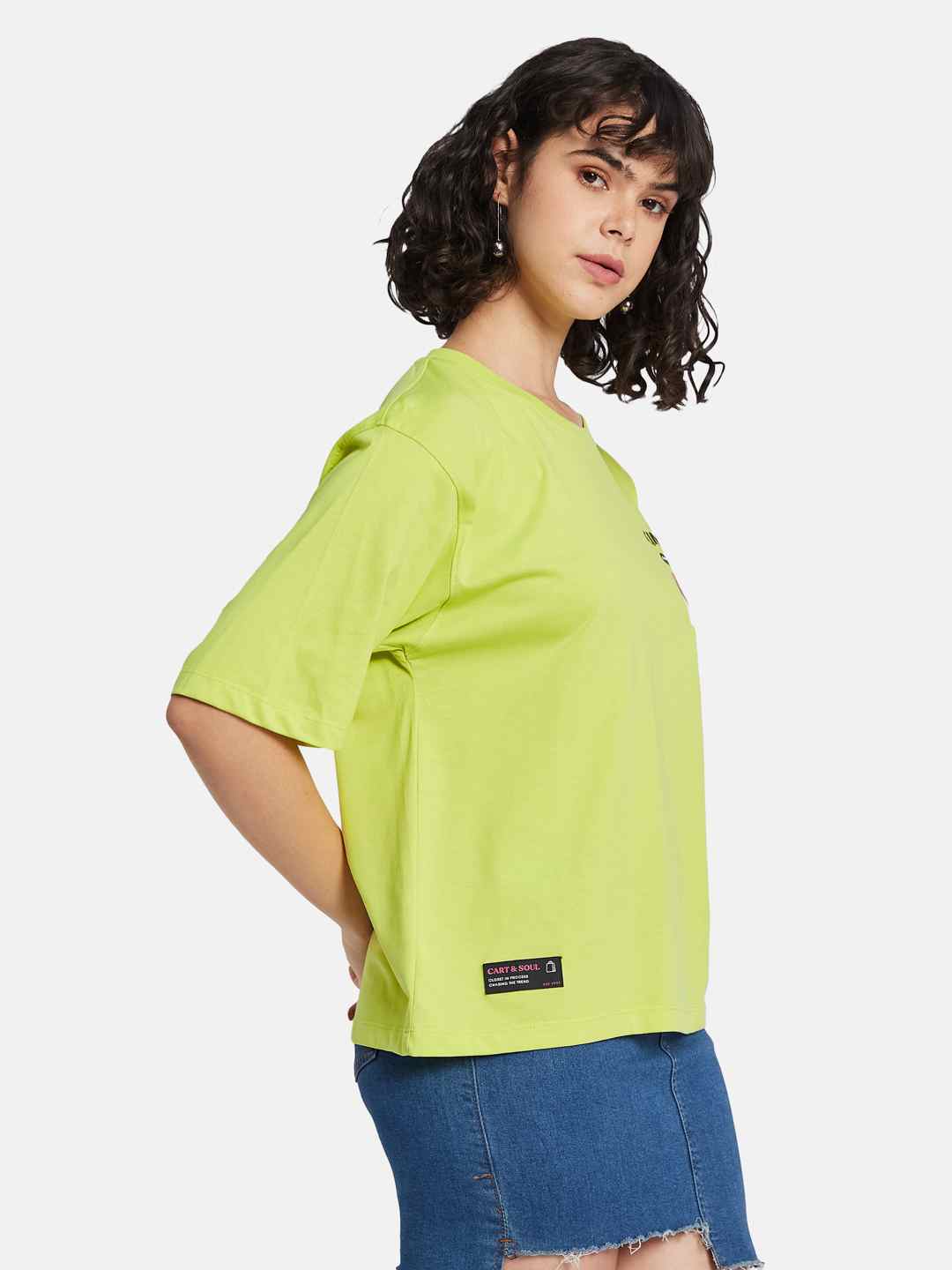 METTLE Women Printed T-shirt