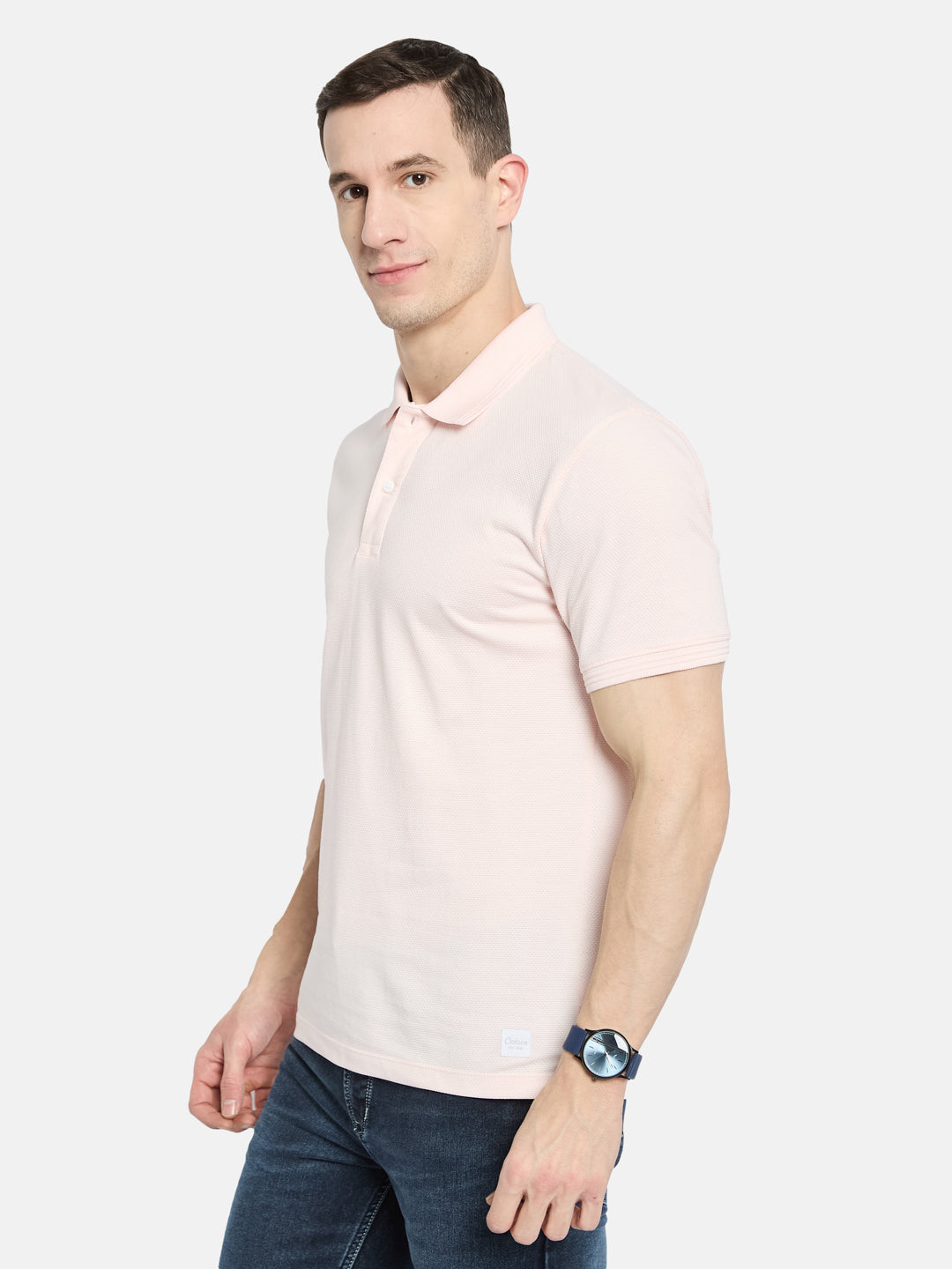 Octave Men Polo Collar T-shirt