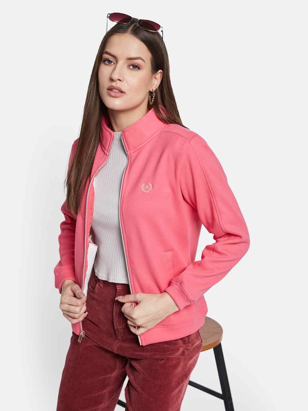 METTLE Women Long Sleeves Sweatshirt