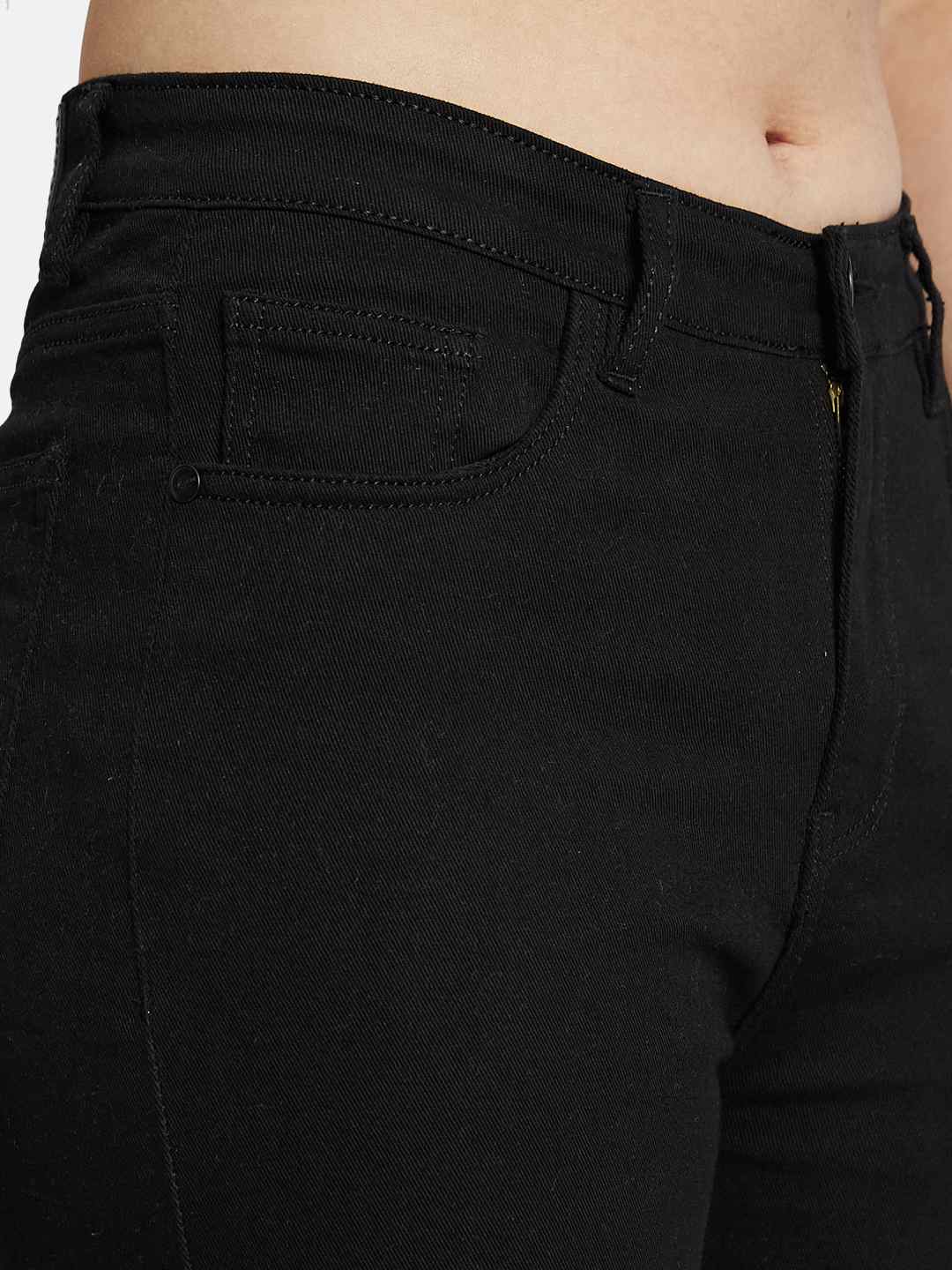 METTLE Women Straight Fit Stretchable Jeans