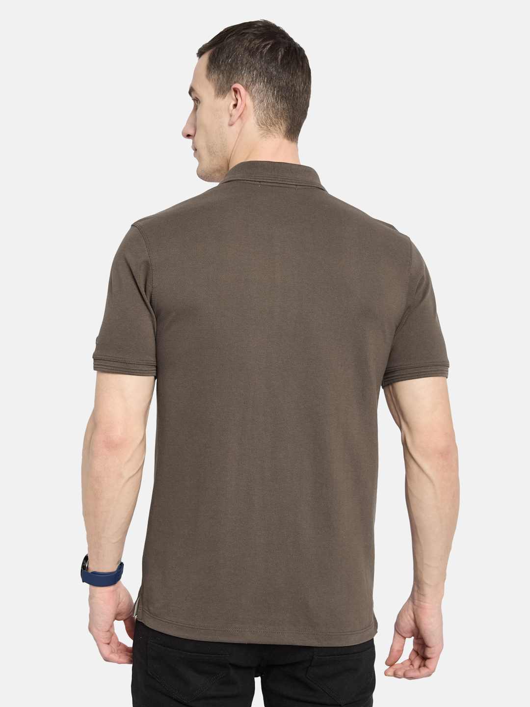Octave Men Polo Collar T-shirt