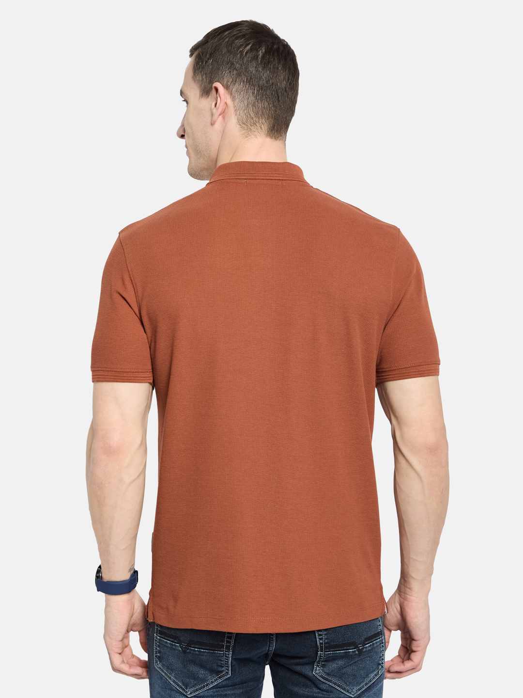 Octave Men Polo Collar T-shirt