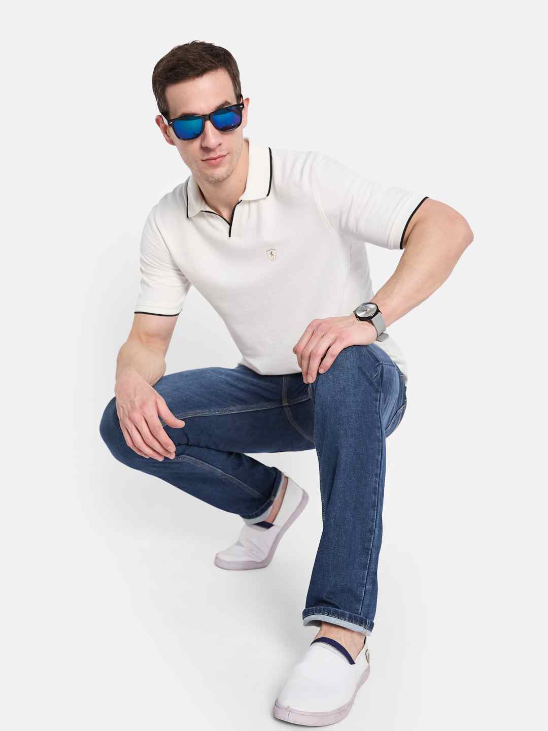Octave Men Light Fade Stretchable Jeans